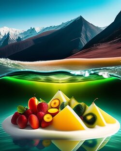 Здоровая и красивая еда 