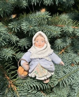 Игрушки из ваты ручной работы🥰