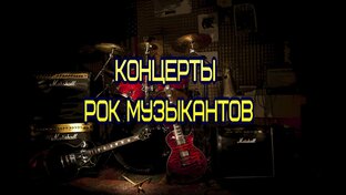 Концерты Рок Музыкантов.