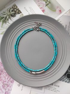 Чокеры из бирюзы