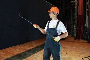 Услуги по противопожарной пропитке штор.