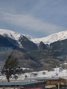 Дорога на Домбай