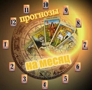 Прогнозы на месяц