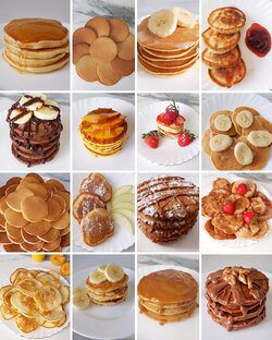 Оладьи, панкейки.