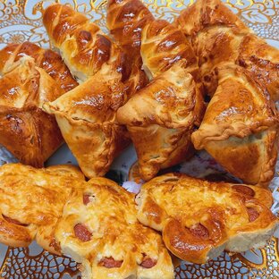 Слойка с мясом