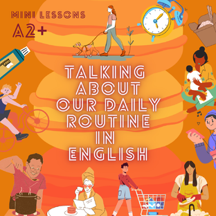 Daily Routine in English | Mini lessons 