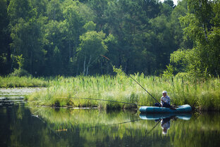 Рыбалка летом
