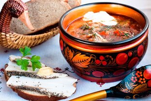 Русская деревенская кухня