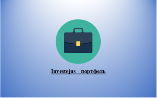 Investejus - портфель