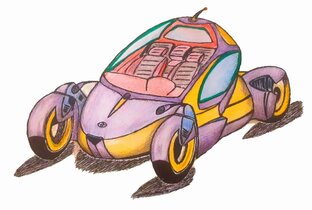 КАМАЗы в творчестве