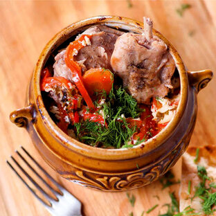 Горячие мясные блюда