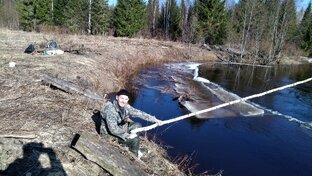 Лентяя рыбалка.