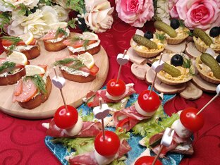 Блюда для романтического вечера