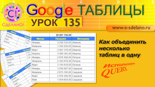 Google Таблицы ч.2