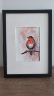 Животные и птицы акварелью