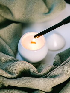 Ароматические свечи ручной работы Motylekt