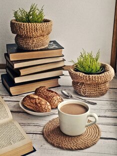 Домашний декор из джута 