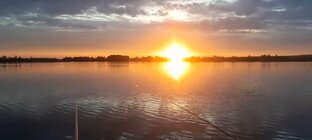 Волжский закат!