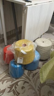 Распаковка пряжи