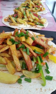 Гирос греческий пирог