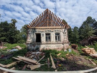 Восстановление дома прадеда. От электричества до крыши