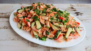 Вкусные салаты