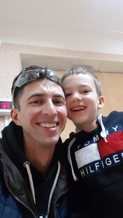 Это видео я снимал с папой