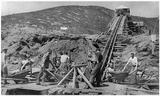 История добычи благородных металлов.