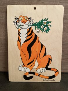 Роспись ДЕРЕВА 👩🏻‍🎨