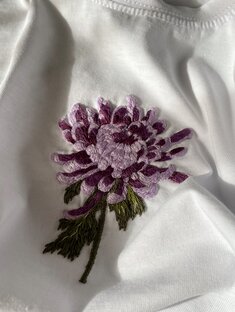 Ботаническая вышивка🌷