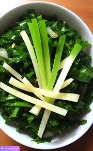 блюда из зелени