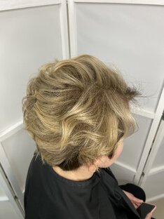 Меняем направление в блонд,