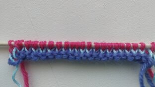 Набор петель на спицы