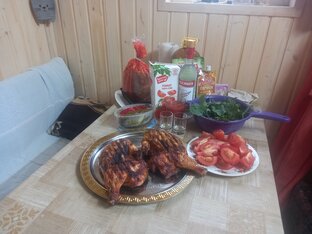 Прекрасный вечер на даче 