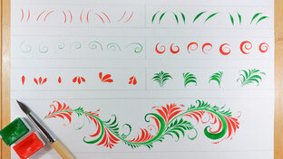 Хохломская роспись