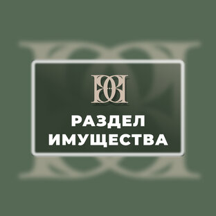РАЗДЕЛ ИМУЩЕСТВА