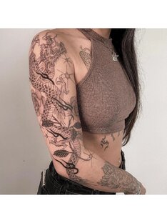 Tattoos рукав