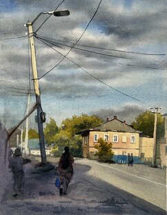 Акварельная живопись. 