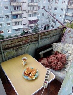 Кто живёт на балконе 