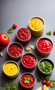 Соусы, джемы