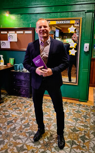 Получил доплом и стал тренером.