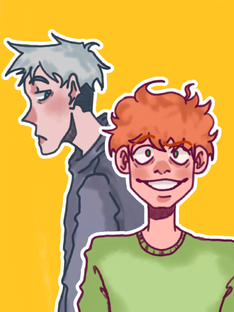 Мини комиксы о моих персонажах