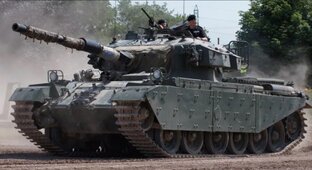 Британская послевоенная бронетехника