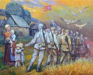 Герои Великой войны....