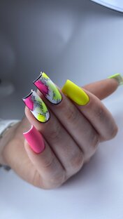 Яркий маникюр! Идеи дизайна