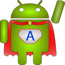 Android man. Dickman Android. Pop man.Android.