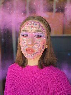 Дзен Девочка с косметикой 💕 статистика