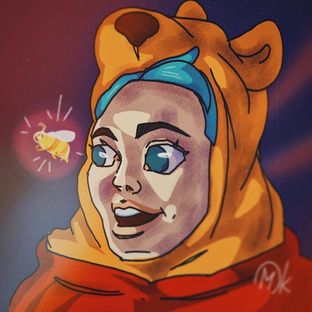 Логотип канала МишАня🐻