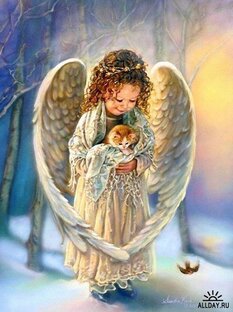 Новогодние стихи для детей про Ангелов