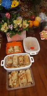 Блинчики с начинками Изготовлено с Любовью💞